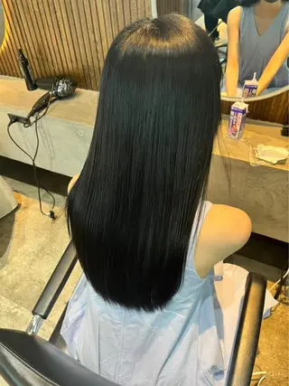 ミディアム 韓国ヘア/ベージュ カラー/髪質改善/涼のヘアスタイル