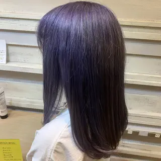 ロング カラー 🌈re-room EIKI🇰🇷のヘアスタイル