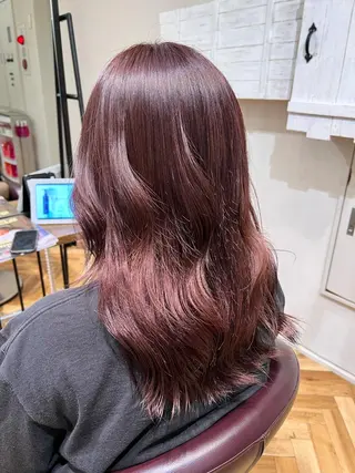 ロング カラー 🌞レイヤー×カラー 前川那津美🌞のヘアスタイル