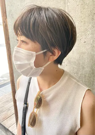 ショート 西尾 隆介のヘアスタイル