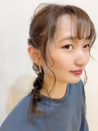 ロング ヘアアレンジ 🌼志岐 恵🌼のヘアスタイル