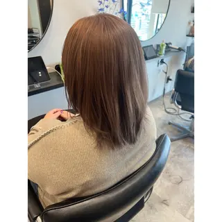 ミディアム 垢抜け/イメチェン color🦩ちあきのヘアスタイル