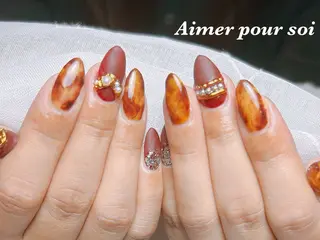 ネイル Aimer pour soiのネイルデザイン