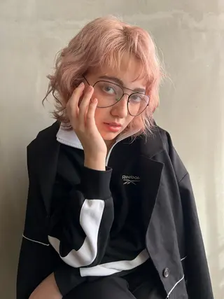 ショート カラー ショート/ボブ専門 宮脇美奈/南船場のヘアスタイル