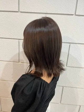 ミディアム カラー 小沼采唯👧🏼 海好きオヌちゃんのヘアスタイル