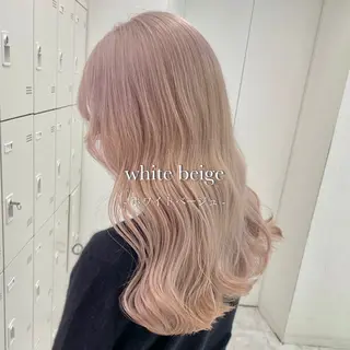 ロング カラー ハイトーン/ダブルカ ラー/RINKA🎀のヘアスタイル