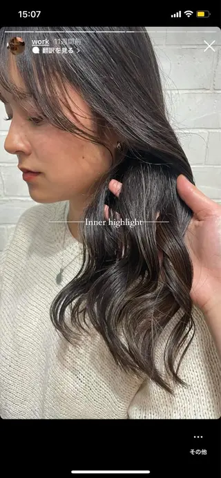 セミロング Garland  Ginza所属・モモ🍑 レイヤー/ボブ/暖色のヘアスタイル