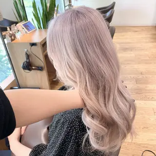 ロング カラー 韓国風カラー🤎 𝒄𝒉𝒊𝒌𝒂のヘアスタイル