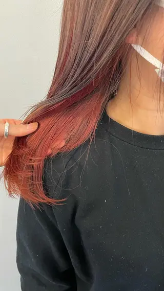 セミロング カラー 💐ナチュラルヘア Kroda💐のヘアスタイル