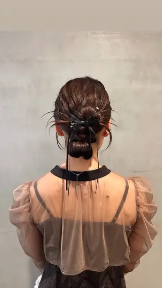 ロング ヘアアレンジ タナカ カナ🫧のヘアスタイル
