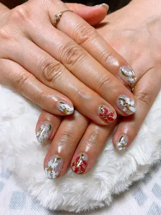 ネイル The Best Beauty受付担当のヘアスタイル