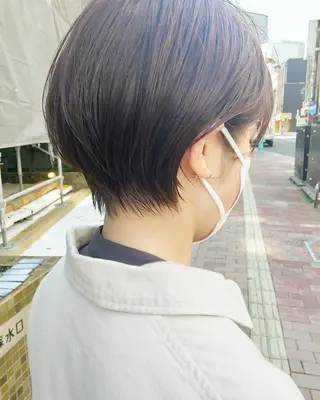 ショート 照井 宗明のヘアスタイル