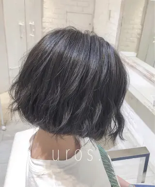 ショート カラー uros.所属・メンズパーマ/ エクステ🌞セナのヘアスタイル