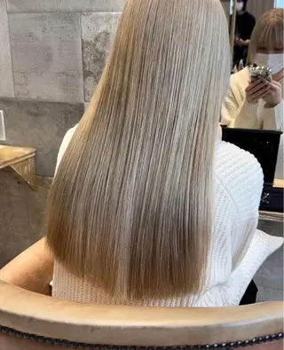 ロング 似合わせカラーの神 ダブルカラー/森栄範のヘアスタイル