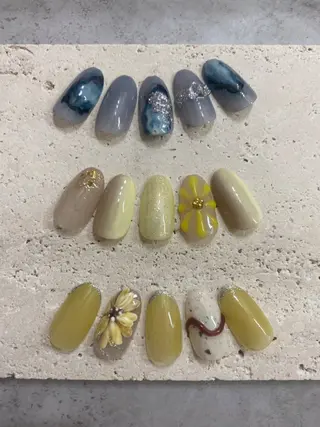 ミディアム cattleya nailのネイルデザイン