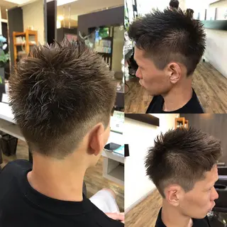 ショート カラー メンズ 赤羽、髪質改善サロン 吉野リョウスケのヘアスタイル