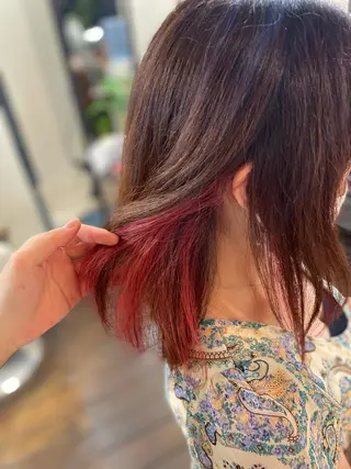 カラー ベージュカラー🤎 ayaのヘアスタイル