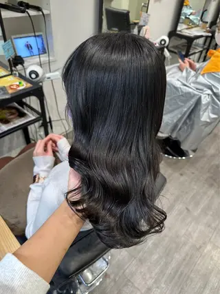 セミロング cocotte みづき/艶カラー🫧のヘアスタイル