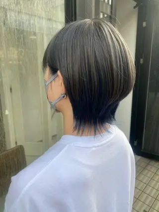 ショート カラー ✴︎ヒラガカナ✴︎ ECLAT HAIRのヘアスタイル