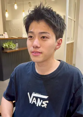 メンズ ima所属・ima代表 ニヘイのヘアスタイル