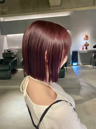 ミディアム 大石 明葉のヘアスタイル