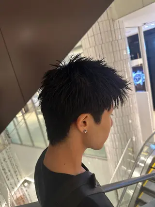 ショート 三輪 晃大のヘアスタイル