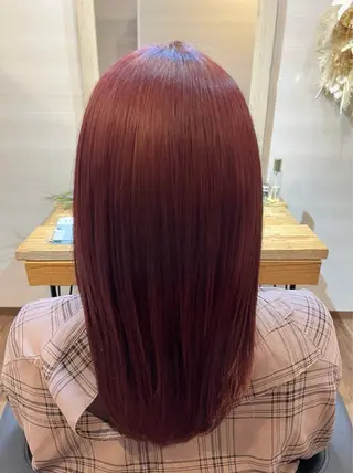 セミロング カラー 【髪質改善都賀】 chisatan🍊のヘアスタイル