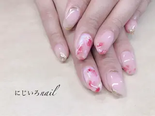 ネイル にじいろ nailのネイルデザイン