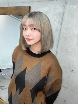 ミディアム one eighty所属・★韓国メンズ/カラー /パーマrinka★のヘアスタイル