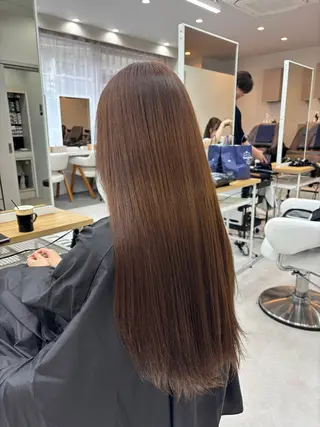 ロング カラー 透明感カラー⭐️ Takumaのヘアスタイル