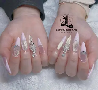ネイル BAMBOO BLISS 研修用のネイルデザイン