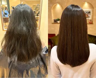 セミロング BEAUTRIUM265所属・【ストレート】 平野枝莉のヘアスタイル