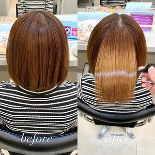 ミディアム パーマ 普通の美容室じゃない ‼️/若林のヘアスタイル