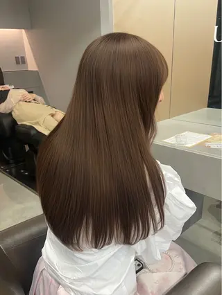 ロング カラー 表参道/赤み無し 透明感 colorのヘアスタイル