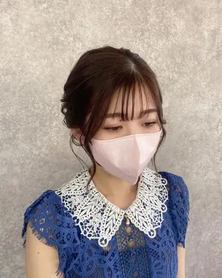 ロング カラー UNDER vr 【アンダーバー】のヘアスタイル