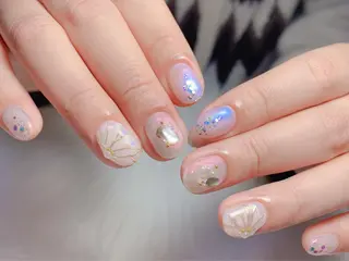 ネイル MiKi Nai池袋 長さだし得意のネイルデザイン