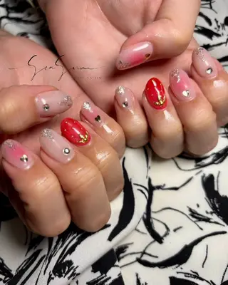 ネイル 白馬ネイルサロン （しーさん）のネイルデザイン