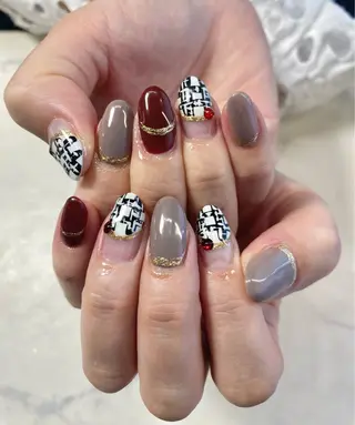 ネイル Three いわなべのネイルデザイン