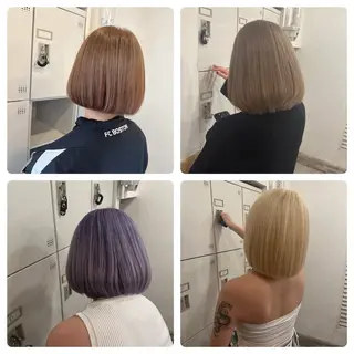 ショート 髪質改善＆ブリーチ 伊勢　祐一郎のヘアスタイル