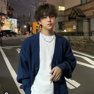 ショート パーマ メンズ 【メンズサロン】 BLUCK 横浜のヘアスタイル