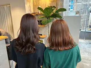 セミロング カラー KOTOMI .のヘアスタイル