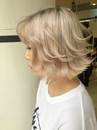 ミディアム カラー welring hair salon所属・welring hair salonのヘアスタイル
