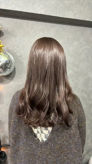 セミロング カラー chouette/ 根本優希のヘアスタイル