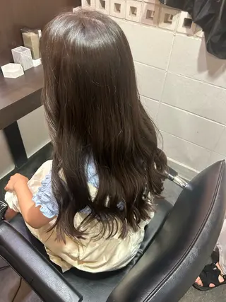 ロング 福井 愛瑠のヘアスタイル