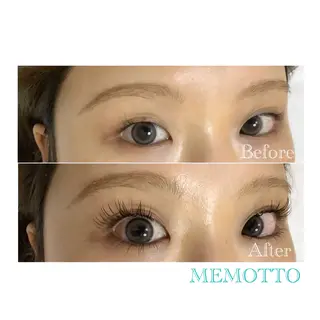 マツエク・マツパ MEMOTTO CHIHIROのマツエク・マツパデザイン