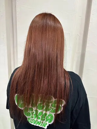 ロング 桑野 葵のヘアスタイル