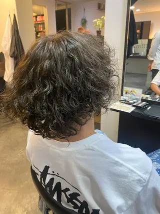 カラー メンズ 【nui 茨木】 原田美紅のヘアスタイル