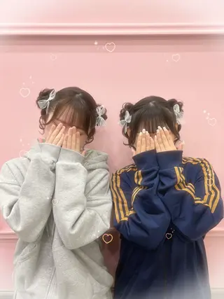 ヘアアレンジ lien eriiのヘアスタイル