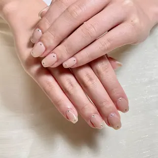 ネイル By moonネイル 🌷ワンホン/韓国風のネイルデザイン