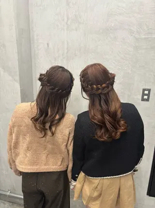 ヘアアレンジ Haruka髪質改善 ヘアセット♡のヘアスタイル